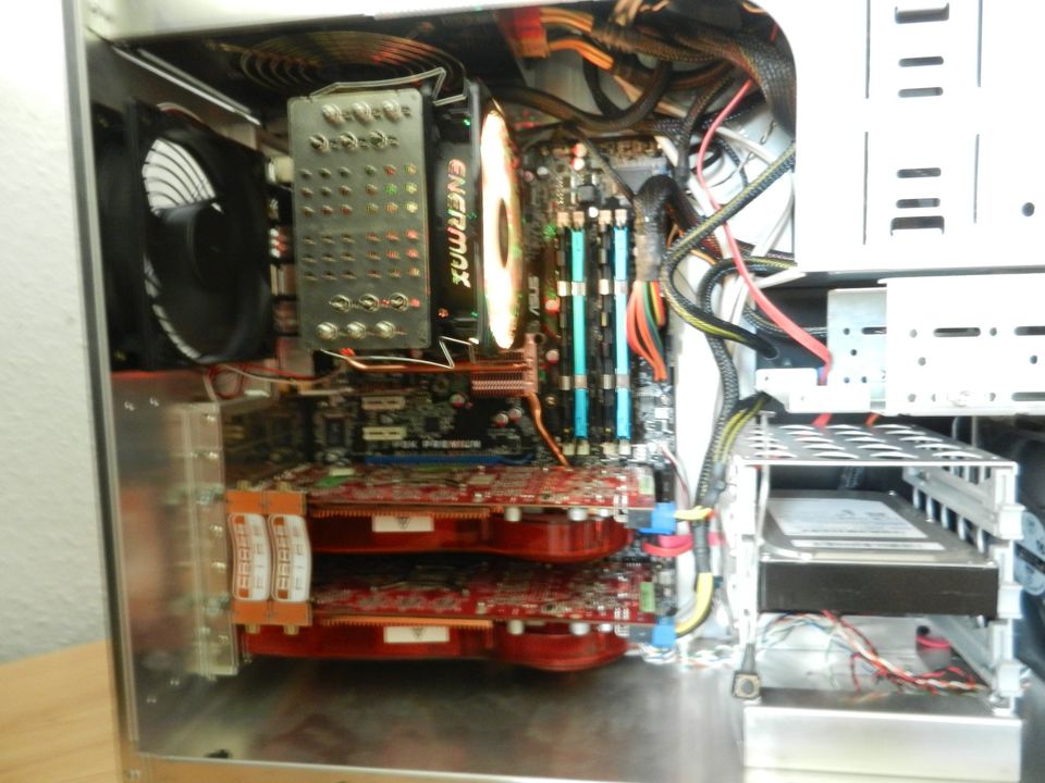 Gaming PC,Lian Li,Asus P5K Premium,AMD HD 3870 Crossfire,BeQuiet, in Braunschweig