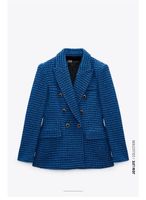 Zara Blazer Gr. M Blaumelliert Hamburg-Nord - Hamburg Ohlsdorf Vorschau