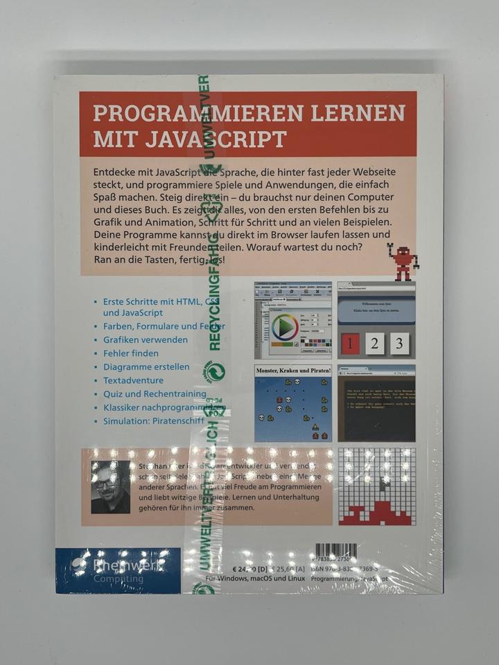 Programmieren lernen mit JavaScript – neu & originalverpackt in Lottstetten