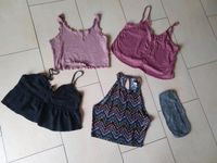 Kleiderpaket 5 xTop Trägertop Trägershirt Tank Top Bandeau Gr,S/M Schleswig-Holstein - Handewitt Vorschau