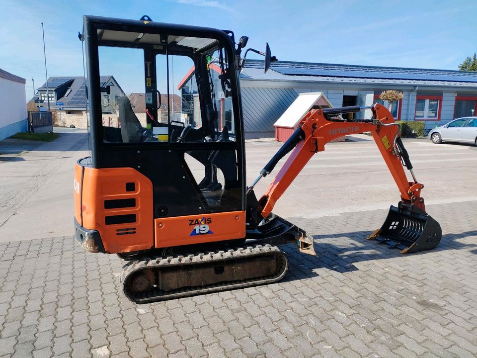 Hitachi ZX19-6 Minibagger Bagger aus 2019 in Moritzburg