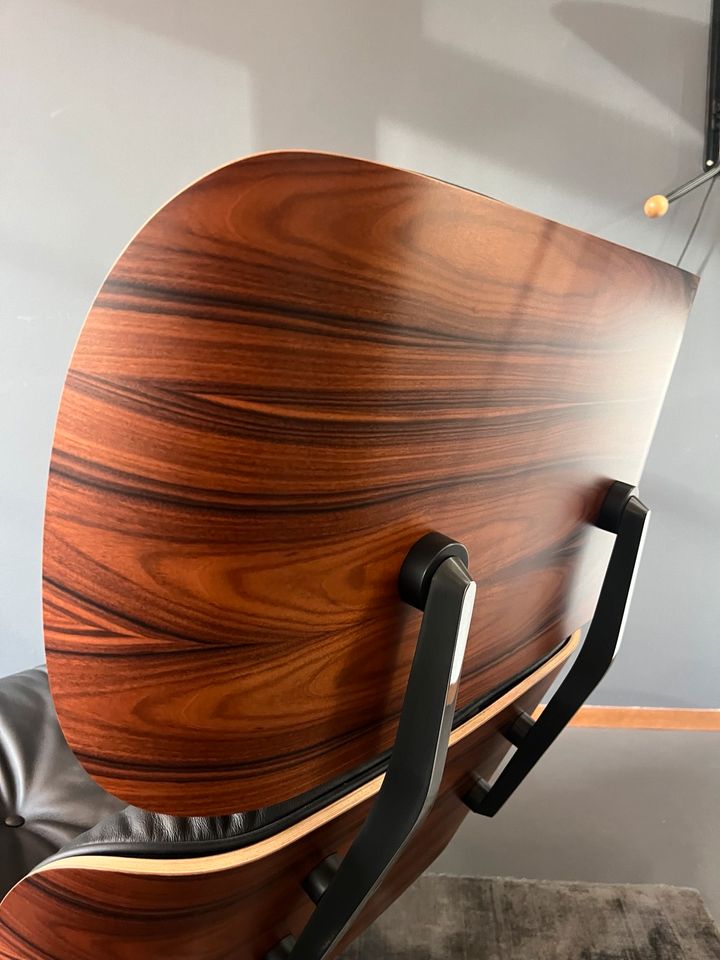 Lounge Chair Vitra Eames. Palisander Leder. Original. Nur Abholer in Hamburg