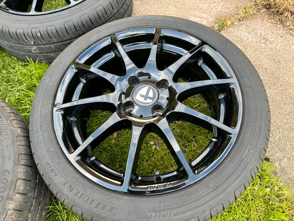 Tomason TN1 4x100 16 Zoll VW UP Polo Felgen 195 45 16 in Beverungen