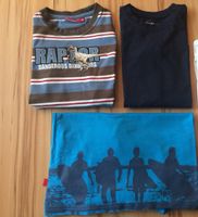 Set Teilw. Neu Gr 104 110 LA Shirt Salt and Pepper Dino Surf uni Nordrhein-Westfalen - Hattingen Vorschau