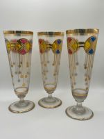 3 Jugendstil Sektflöten um 1900 Kr. Altötting - Burghausen Vorschau