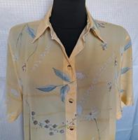 Luftige Damenbluse gelb Blumenmuster Gr.40 von Canda Hessen - Freigericht Vorschau