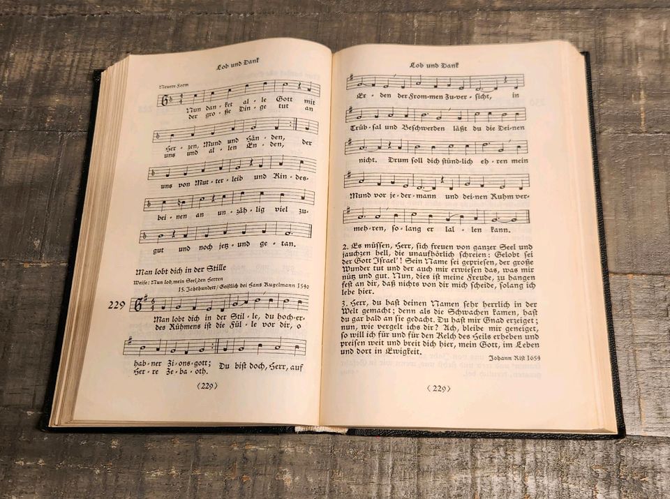 Evangelisches Kirchen-Gesangbuch 1951 in Schnakenbek