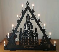 Weihnachtspyramide, Schwibbogen Metall, Motiv Frauenkirche Sachsen - Oelsnitz / Vogtland Vorschau