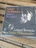 Beethoven Sinfonie 1 + 2 Bernstein  LP Vinyl Schallplatte Baden-Württemberg - Winterlingen Vorschau