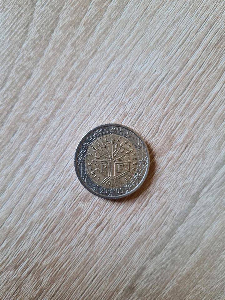 2€ Münze Frankreich aus 2000 2Euro Münze in Essen