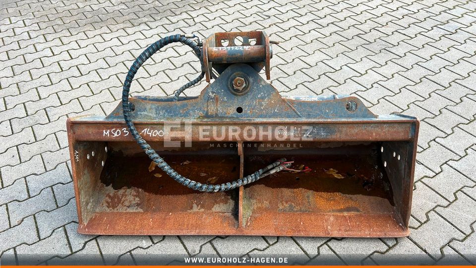 Grabenräumlöffel hydraulisch passend Lehnhoff MS03 1400 mm gebr in Hagen