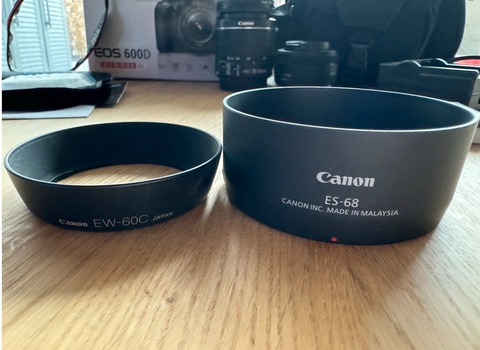 Canon EOS 600D + Zubehör + Stativ in Altenstadt