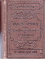 Gewerbeordnung 1907 Elberfeld - Elberfeld-West Vorschau