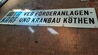TAKRAF DDR VEB EMAILLESCHILD EMAILLE SCHILD GROß DOPPELT TECHNIK Sachsen - Erlau Vorschau