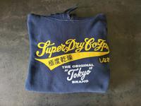 Superdry Sweatshirt/ Hoodie Blau Gr. L Brandenburg - Zossen-Waldstadt Vorschau