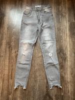 Super high waist skinny Jeans, Größe w 31, grau Bayern - Neusäß Vorschau
