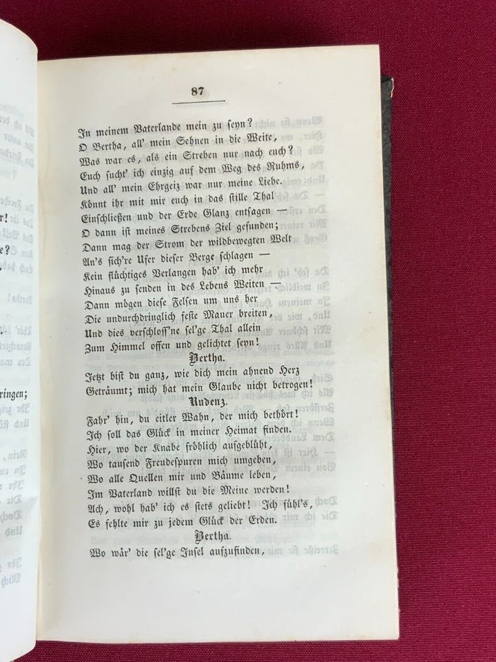 5x ANTIKES BUCH SCHILLER `S SÄMTLICHE WERKE AUS 1835 UND 1836 - Versand kostenlos - Wir sind für Sie da lokal in 86830 Schwabmünchen oder online ARTHOME24 in Schwabmünchen