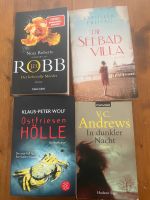 4 Bücher Krimi Hudson Saga Ostfriesen Hölle Nora Roberts Seebad Hessen - Wiesbaden Vorschau