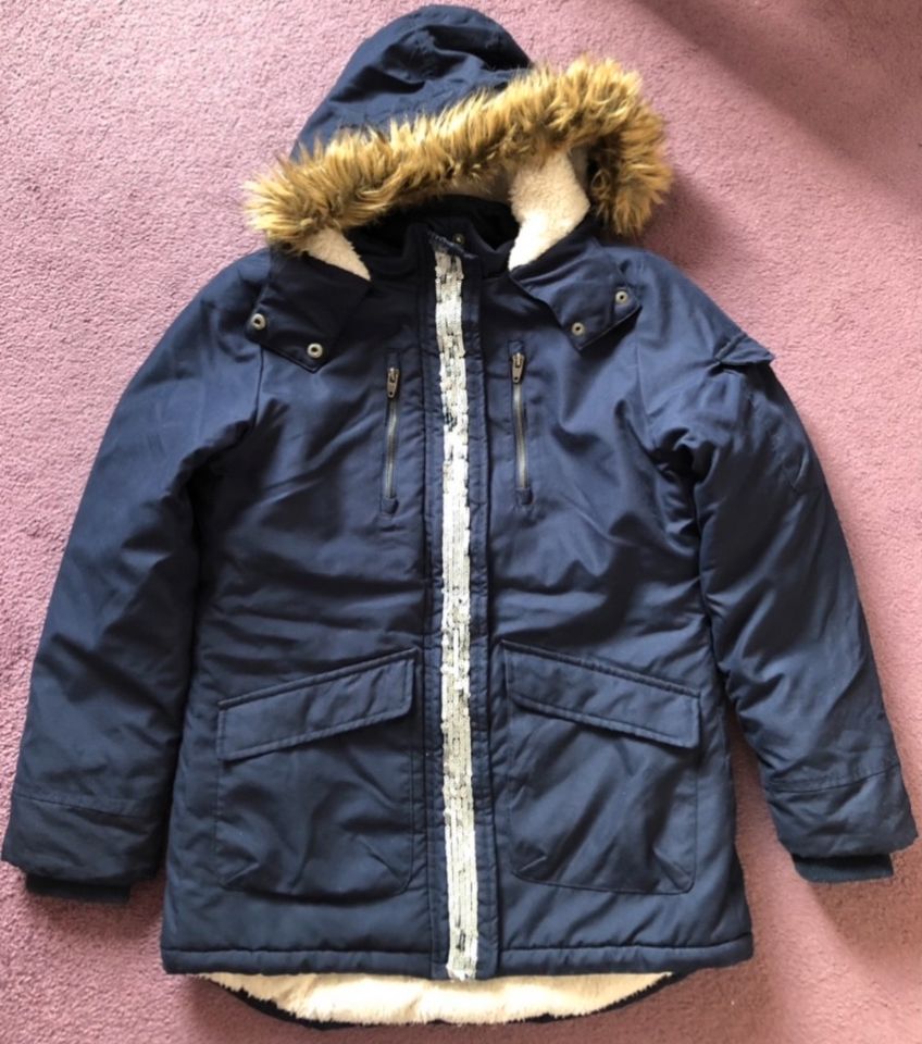 Mädchen Winterjacke Gr.158 in Hesel