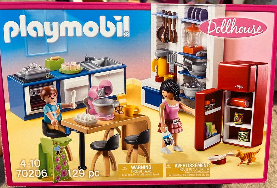 Playmobil 70206, Familienküche mit Einrichtung, 2 Figuren in Bonn