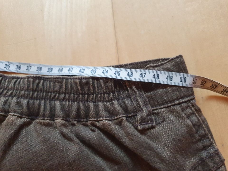 Ulla Popken Jeans 50 braun mit Stickerei in Sankt Wolfgang