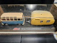 Schuco VW Bus T1 Samba & Wohnwagen Nordrhein-Westfalen - Herford Vorschau