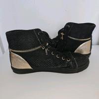 Replay Sneaker, 38, schwarz gold Sachsen-Anhalt - Halle Vorschau