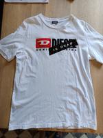 Diesel T Shirt Damen weiß L unisex Bayern - Lohberg Vorschau