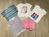 ❤ Mädchen Sommer T-Shirts Shorts  Paket 5 St. GR.134/140 17€ Nordrhein-Westfalen - Löhne Vorschau