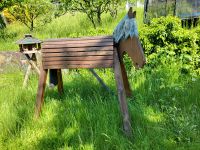 Holzpferd mit Zaumzeug Nordrhein-Westfalen - Hattingen Vorschau