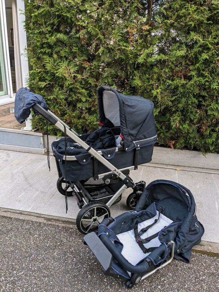 Kombi-Kinderwagen Set Hartan VIP:Babywanne& Sportwagen (Buggy) in Pforzheim