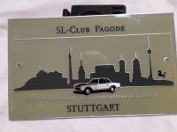 Mercedes SL-Club Pagode Jahrestreffen Schild 1997 in Stuttgart, Hessen - Groß-Bieberau Vorschau