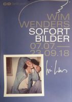 Wim Wenders Sofortbilder signiert Ausstellungsplakat Brandenburg - Frankfurt (Oder) Vorschau