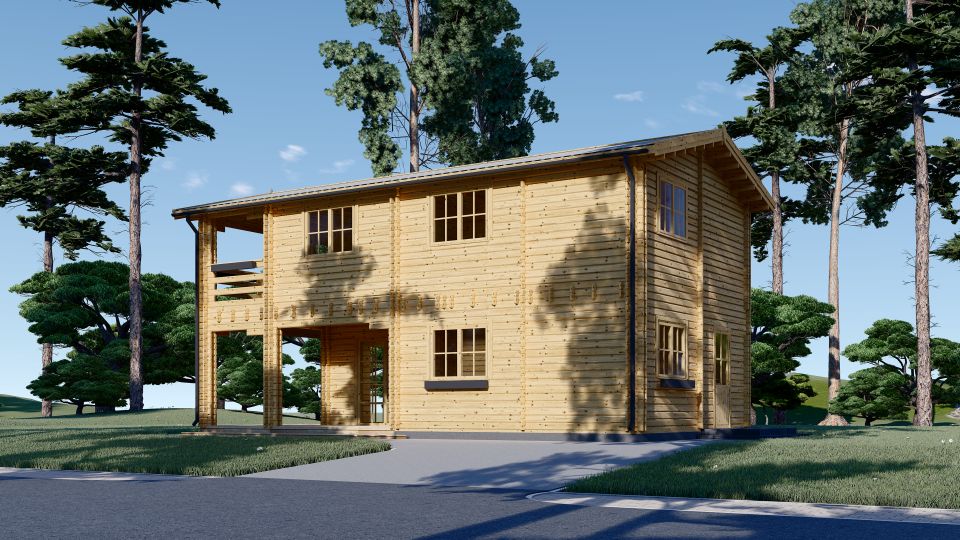 Holzhaus - Ihr geräumiges Traumhaus zum Wohlfühlen in Lanke