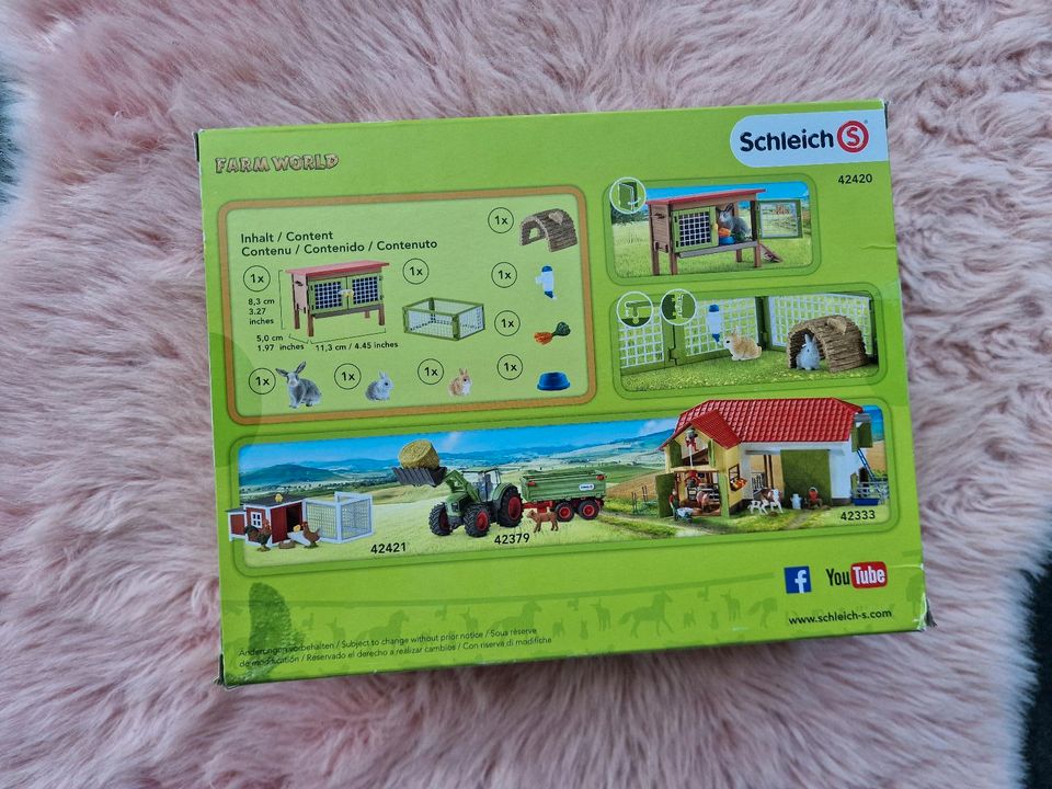 Schleich 42420 Farm World Kaninchenstall in Aschau am Inn