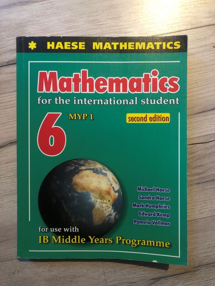 Mathematics for the international student 6 in Bollendorf