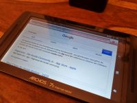 ARCHOS Archos 70 Internet Tablet ( Modell 8700 ) in schwarz Bayern - Ingolstadt Vorschau