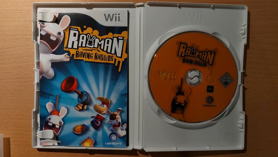 Rayman Raving Rabbids, Nintendo Wii, Sehr Gut in Leverkusen