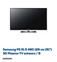 Samsung PS 51 E 490 129cm (51Zoll) 3D Baden-Württemberg - Kippenheim Vorschau