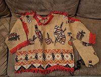 Indianerin Squaw Oberteil Jute 134-146 Kostüm Fasching Bayern - Germering Vorschau