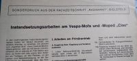 Sonderdruck Instandsetzungsarbeiten am Vespa-Mofa und Moped Ciao Hessen - Rüdesheim am Rhein Vorschau