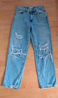 Tally Weijl High Waist Dad Fransen Jeans Damen, Gr. 36 Thüringen - Weimar Vorschau