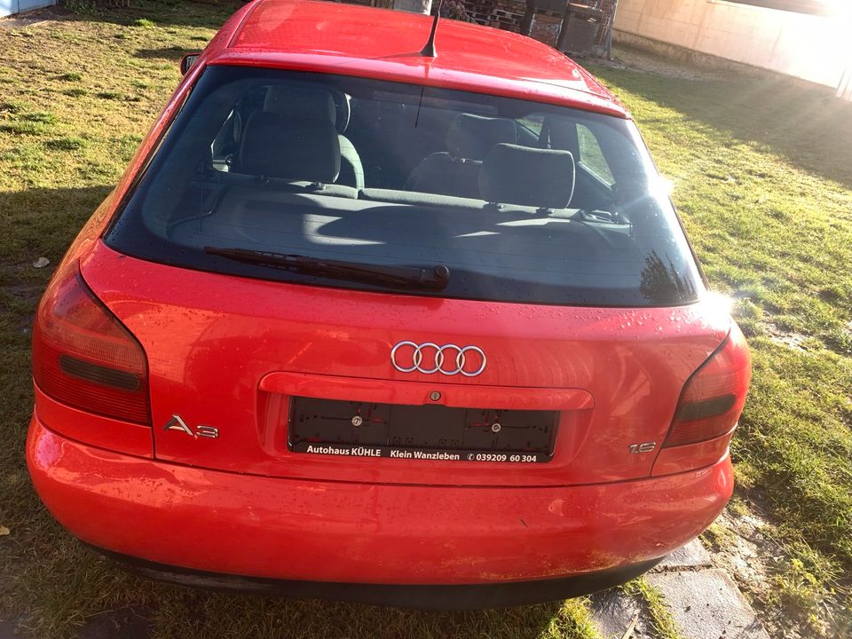 Audi A3 Limousine rot 3-Türen gebraucht in Oschersleben (Bode)