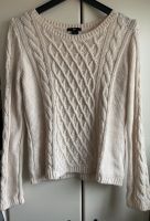 Weißer Pullover mit Zopfstrickmuster von H&M Hessen - Fulda Vorschau