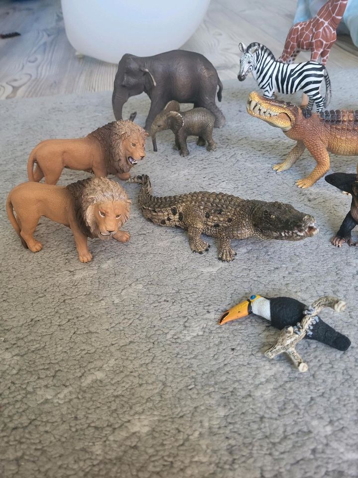 11x Schleich Tiere in Langenhagen