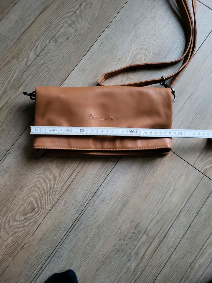 Fritzi aus Preußen Handtasche, braun, Clutch, Vegan, braun in Berlin