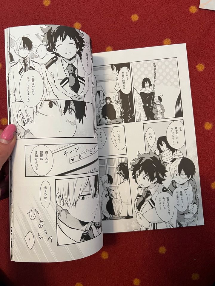 My Hero Academia Doujinshi Todoroki/Midoriya gender bender manga in Mainhardt