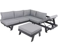 Garden Pleasure Lounge-Set DONNA 3 tlg. grau meliert Bayern - Schweinfurt Vorschau