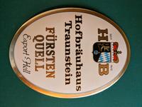 Emaille Schild Hofbräuhaus Traunstein Reklame Bier Werbung Baden-Württemberg - Leonberg Vorschau