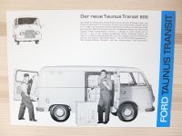 FORD TAUNUS TRANSIT 800 FK 1000 PROSPEKT Bayern - Hof (Saale) Vorschau